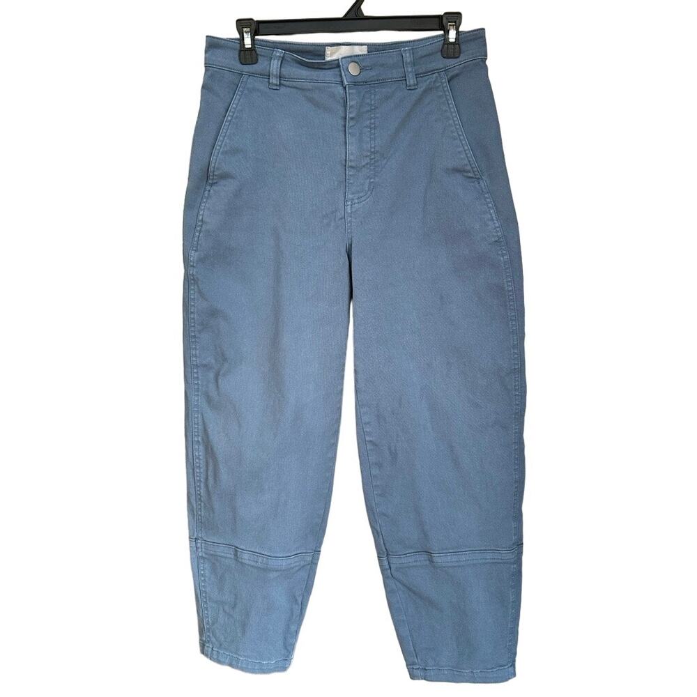 Everlane The Utility Barrel Pant High Rise Organic Cotton Sz 8